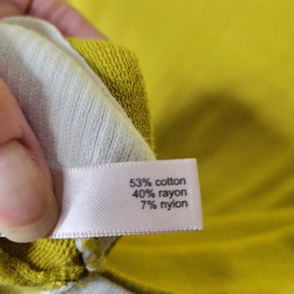 The Limited Lime Cold Shoulder Tunic Size XXL - Picture 5 of 5